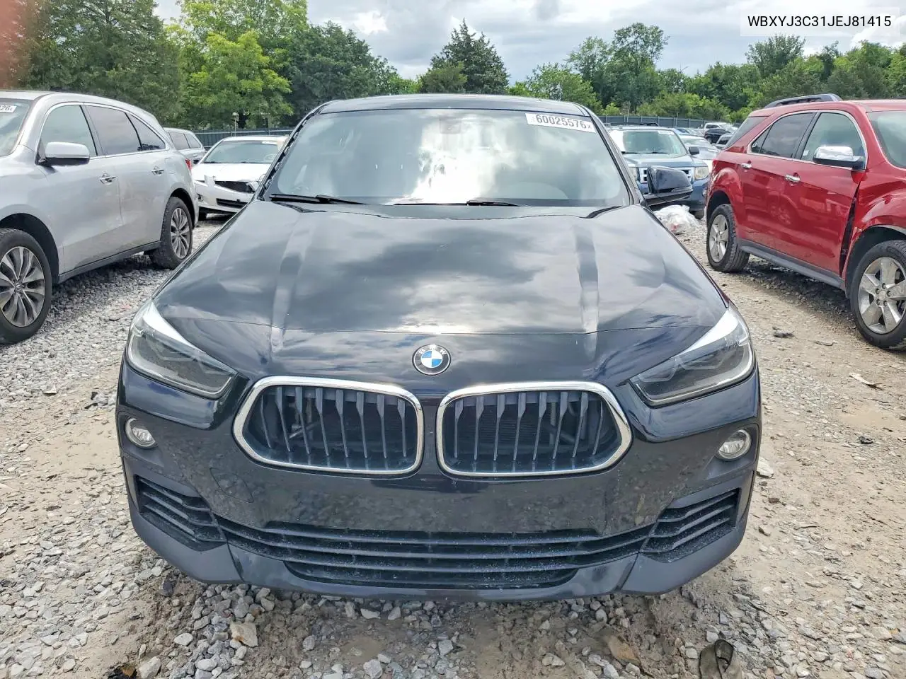 2018 BMW X2 Sdrive28I VIN: WBXYJ3C31JEJ81415 Lot: 60025576