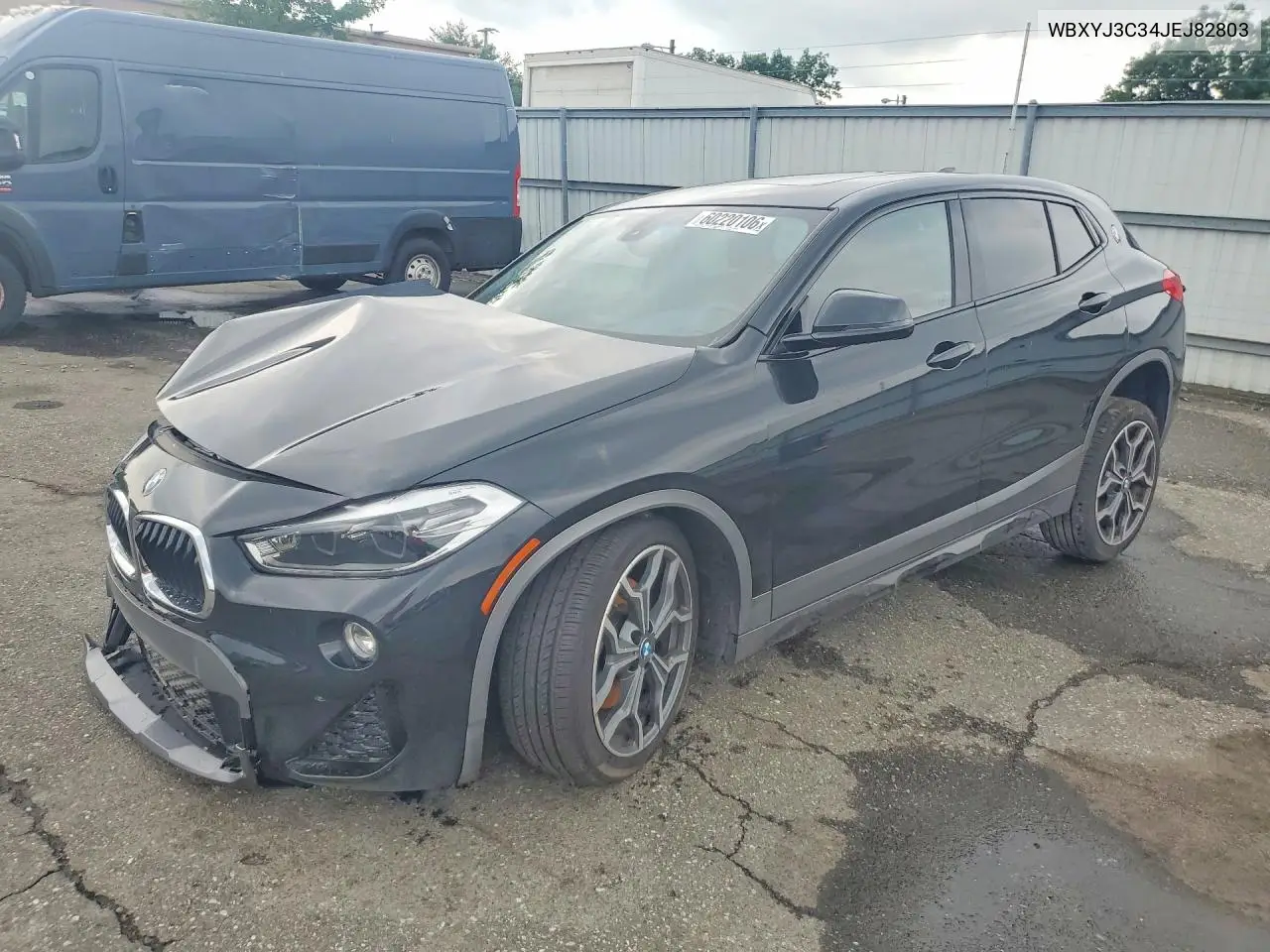 2018 BMW X2 Sdrive28I VIN: WBXYJ3C34JEJ82803 Lot: 60220106