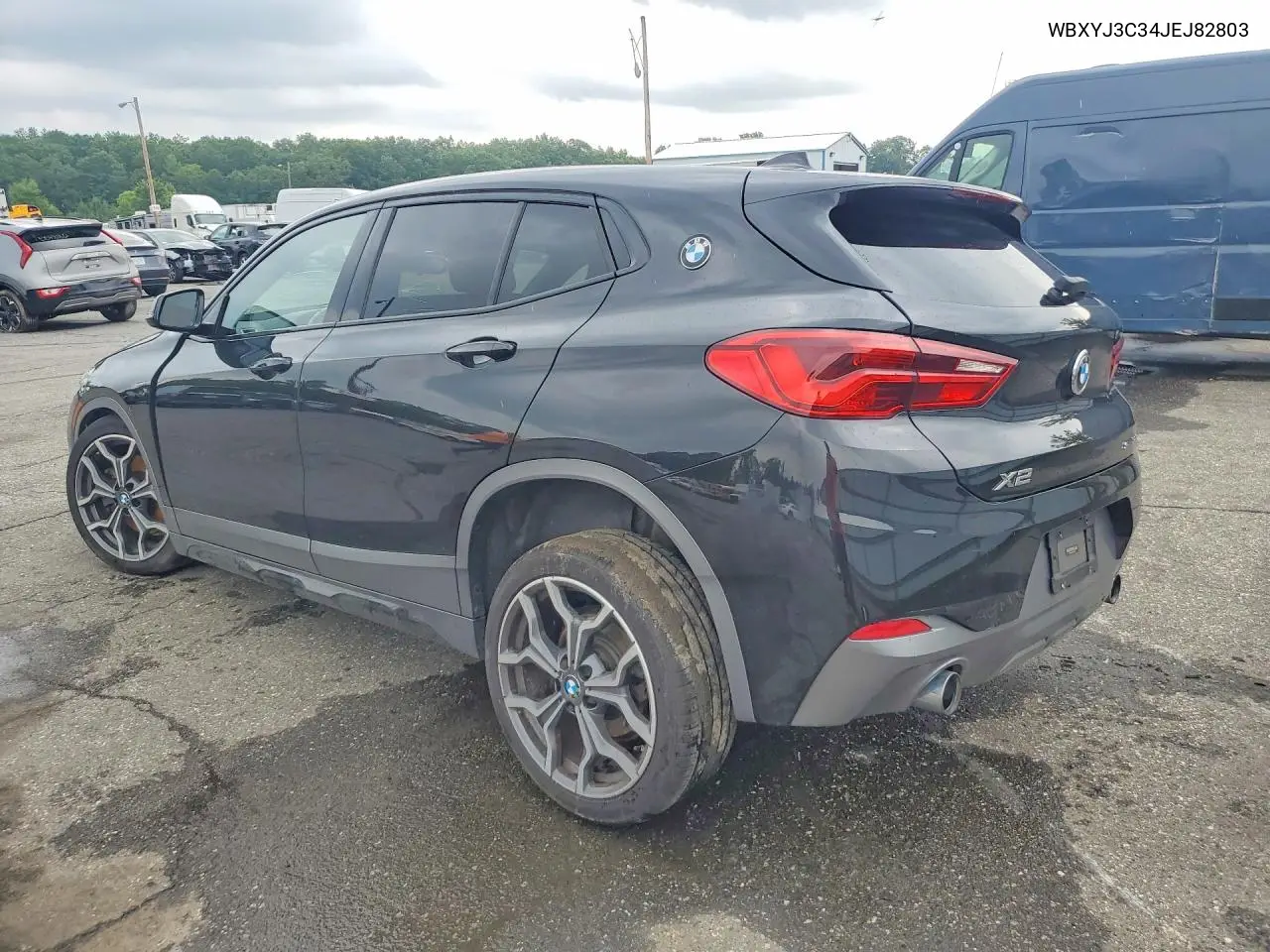 2018 BMW X2 Sdrive28I VIN: WBXYJ3C34JEJ82803 Lot: 60220106