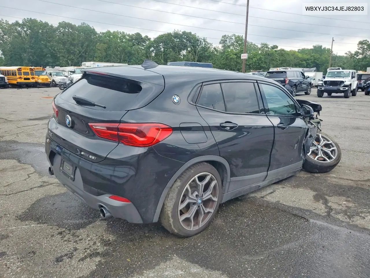 2018 BMW X2 Sdrive28I VIN: WBXYJ3C34JEJ82803 Lot: 60220106