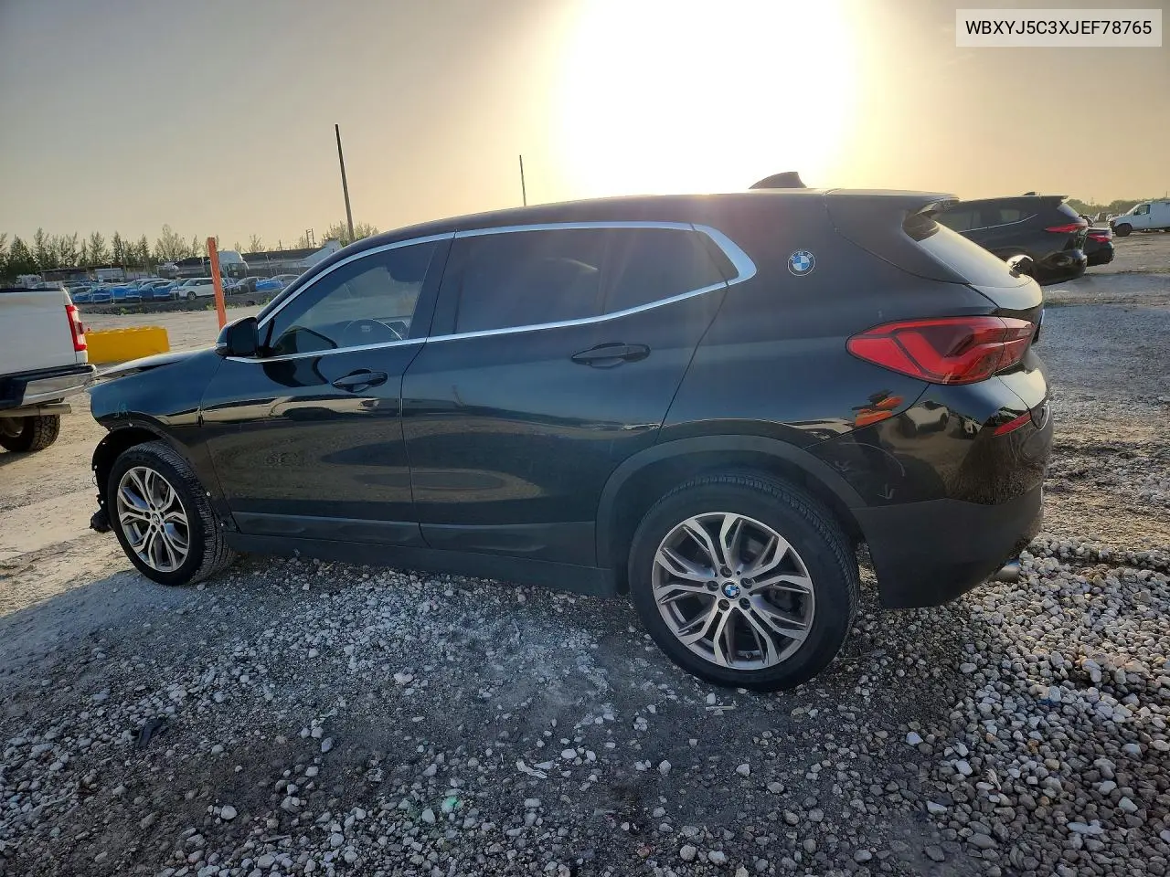 2018 BMW X2 xDrive28I VIN: WBXYJ5C3XJEF78765 Lot: 60490016