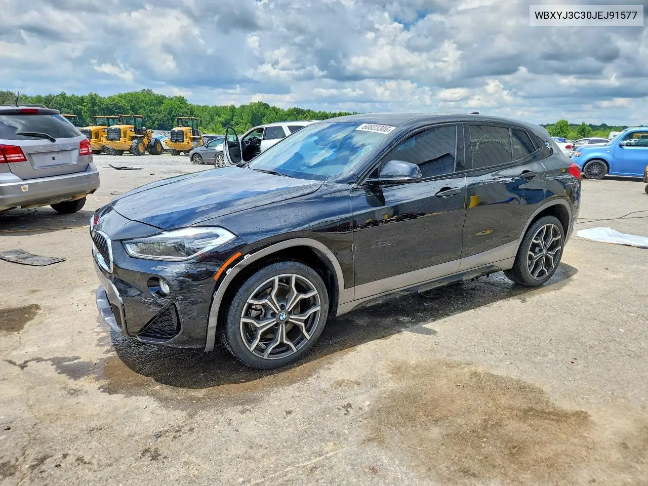 2018 BMW X2 Sdrive28I VIN: WBXYJ3C30JEJ91577 Lot: 60823306