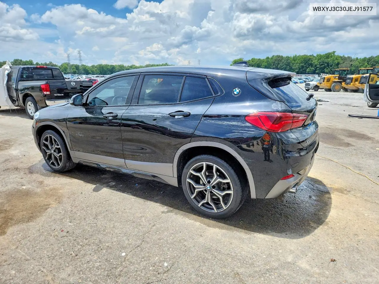 2018 BMW X2 Sdrive28I VIN: WBXYJ3C30JEJ91577 Lot: 60823306