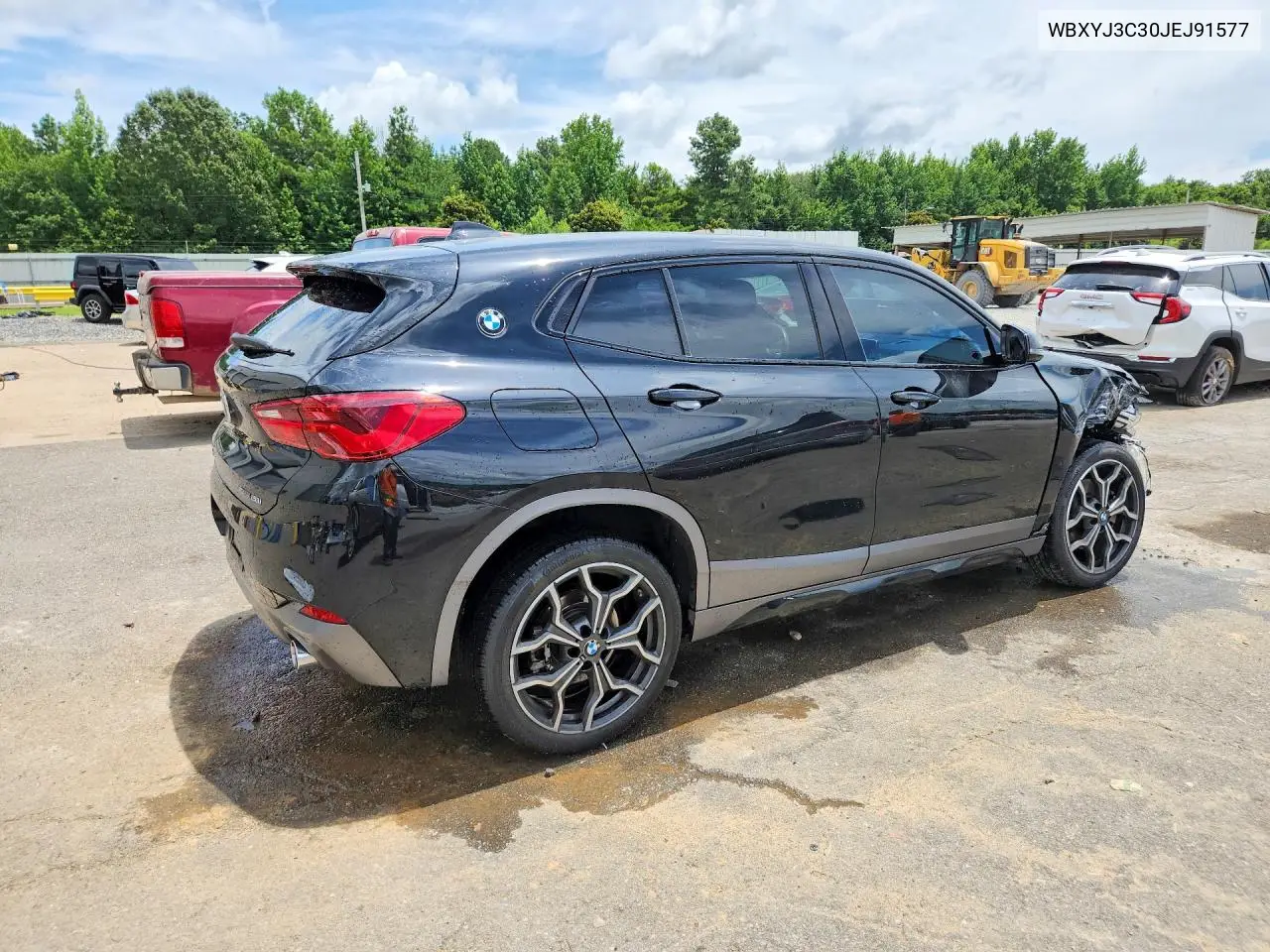 2018 BMW X2 Sdrive28I VIN: WBXYJ3C30JEJ91577 Lot: 60823306
