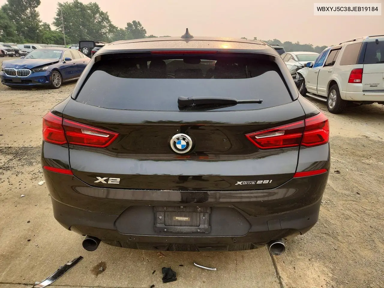 2018 BMW X2 xDrive28I VIN: WBXYJ5C38JEB19184 Lot: 61284066