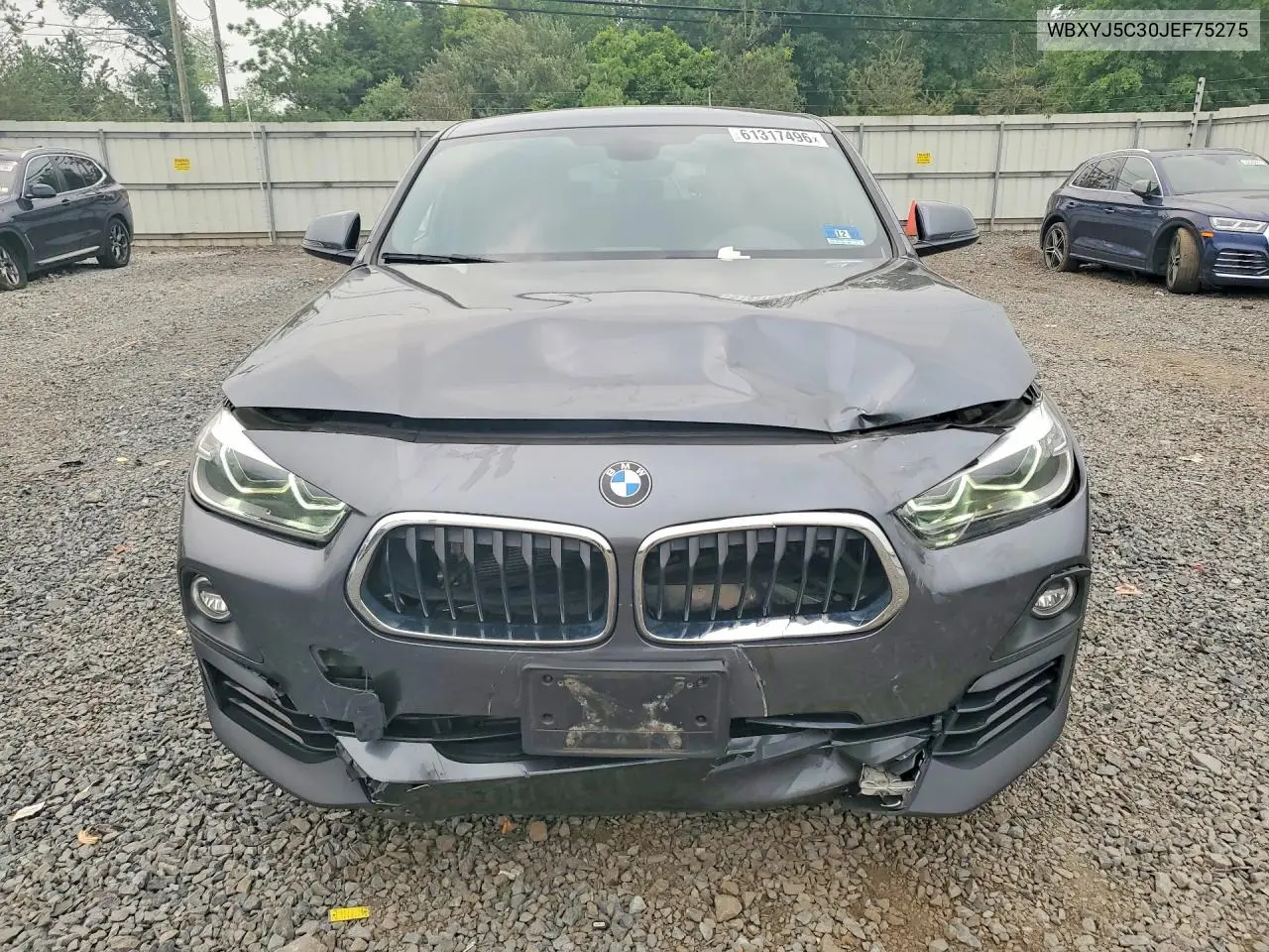 2018 BMW X2 xDrive28I VIN: WBXYJ5C30JEF75275 Lot: 61317496