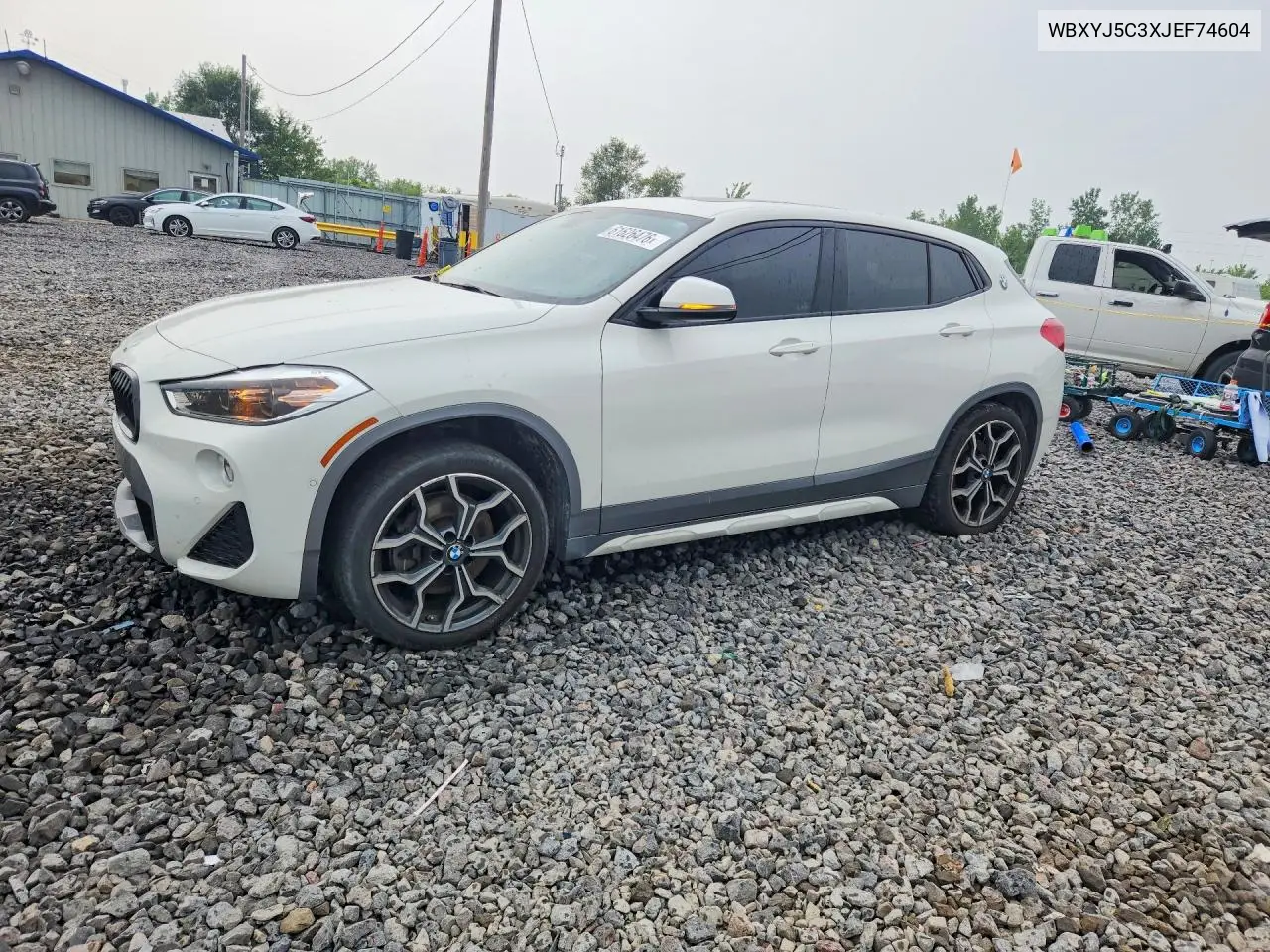 2018 BMW X2 xDrive28I VIN: WBXYJ5C3XJEF74604 Lot: 61626476