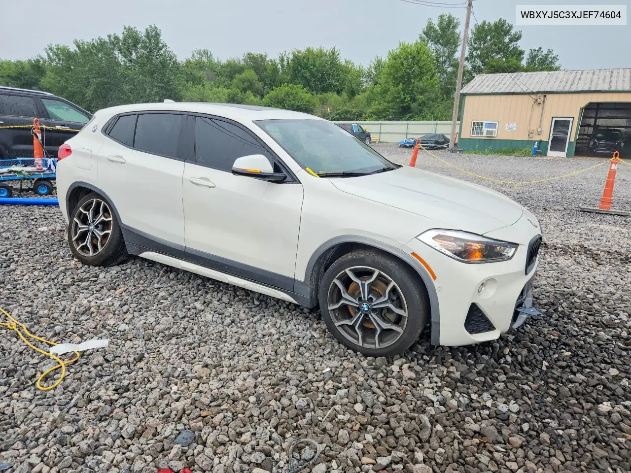 2018 BMW X2 xDrive28I VIN: WBXYJ5C3XJEF74604 Lot: 61626476