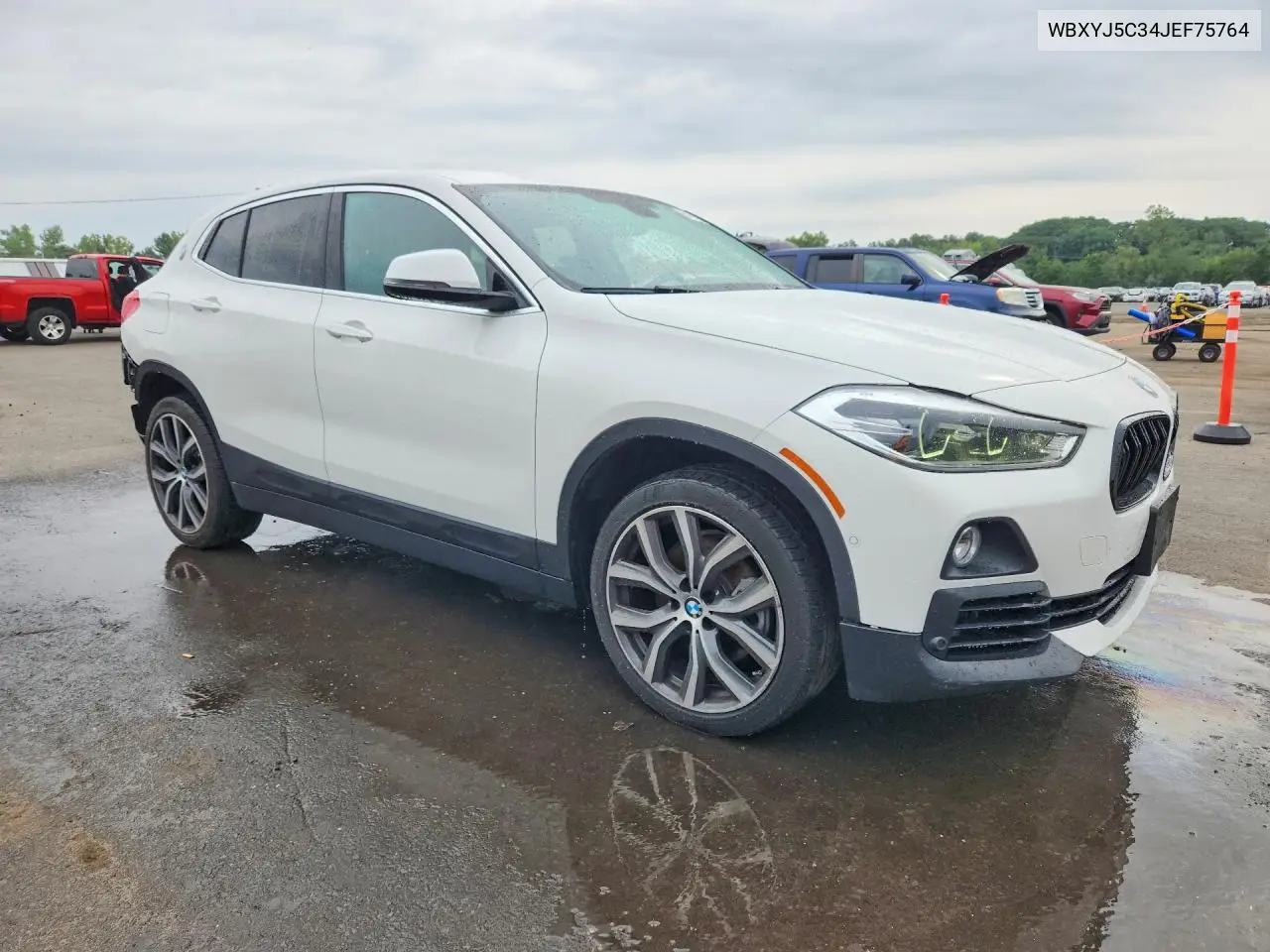 2018 BMW X2 xDrive28I VIN: WBXYJ5C34JEF75764 Lot: 61673306
