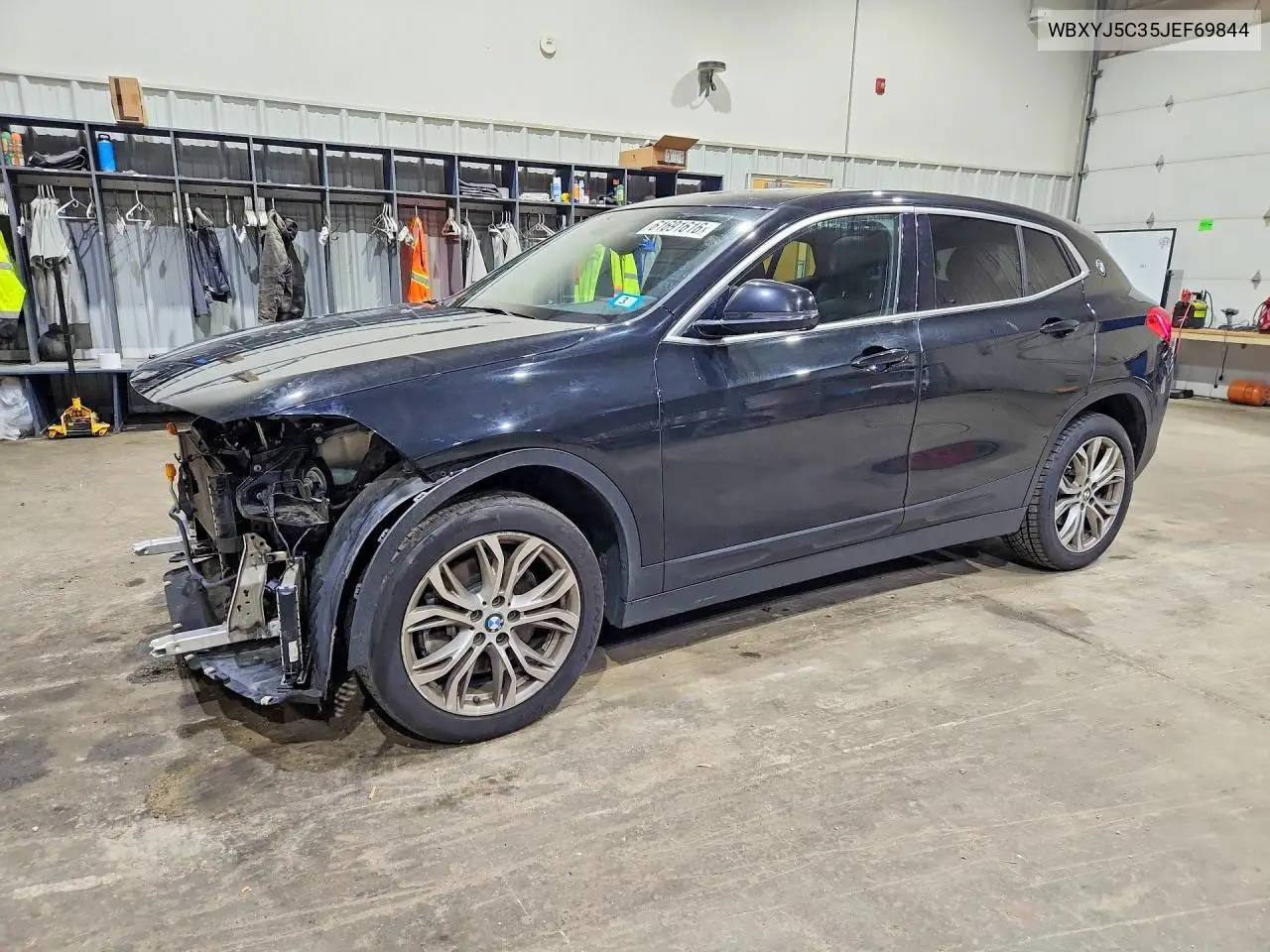 2018 BMW X2 xDrive28I VIN: WBXYJ5C35JEF69844 Lot: 61691616