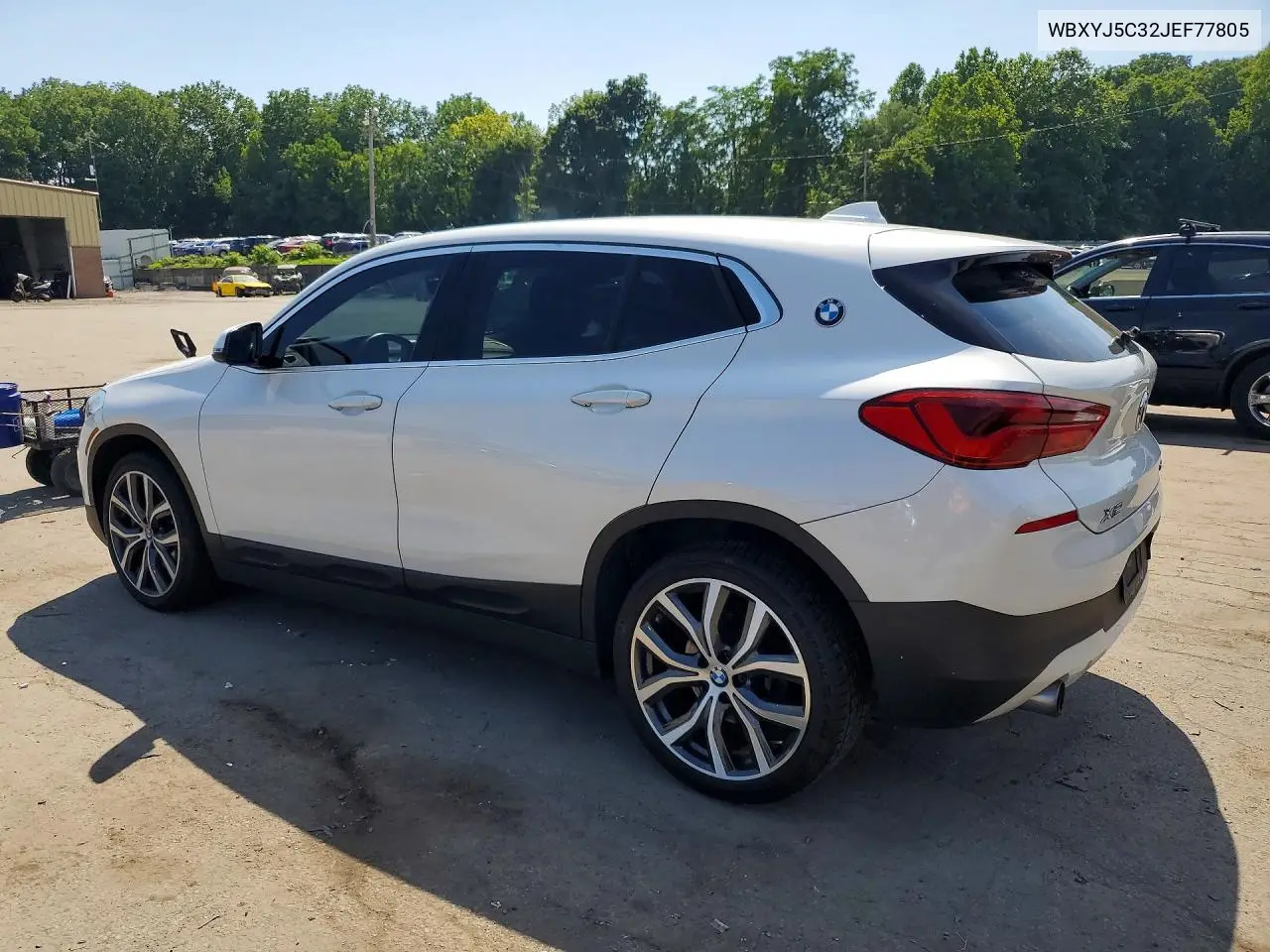 2018 BMW X2 xDrive28I VIN: WBXYJ5C32JEF77805 Lot: 61698526