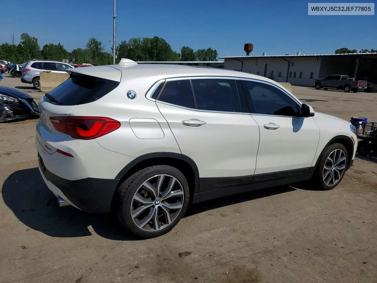 2018 BMW X2 xDrive28I VIN: WBXYJ5C32JEF77805 Lot: 61698526
