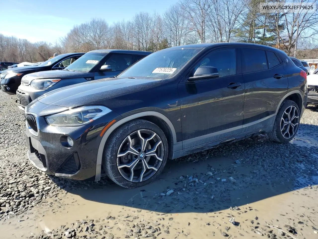 2018 BMW X2 xDrive28I VIN: WBXYJ5C3XJEF79625 Lot: 77578225