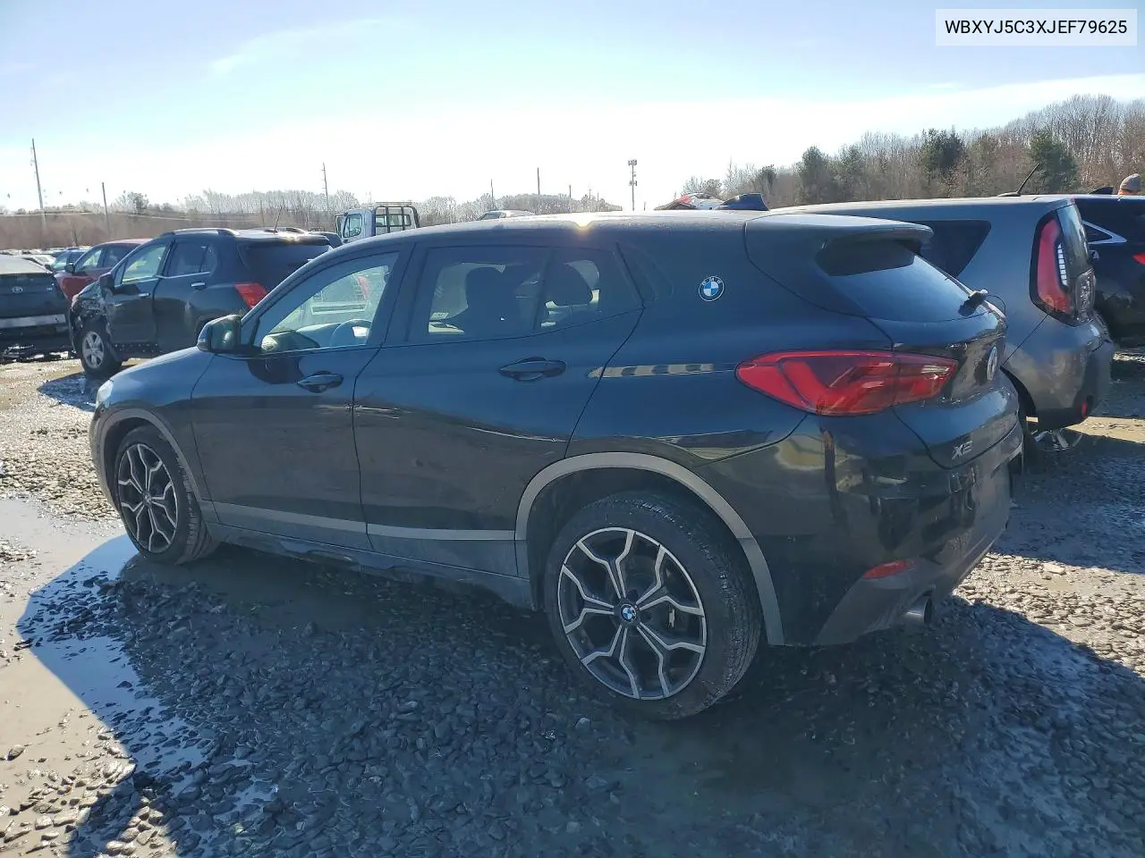 2018 BMW X2 xDrive28I VIN: WBXYJ5C3XJEF79625 Lot: 77578225