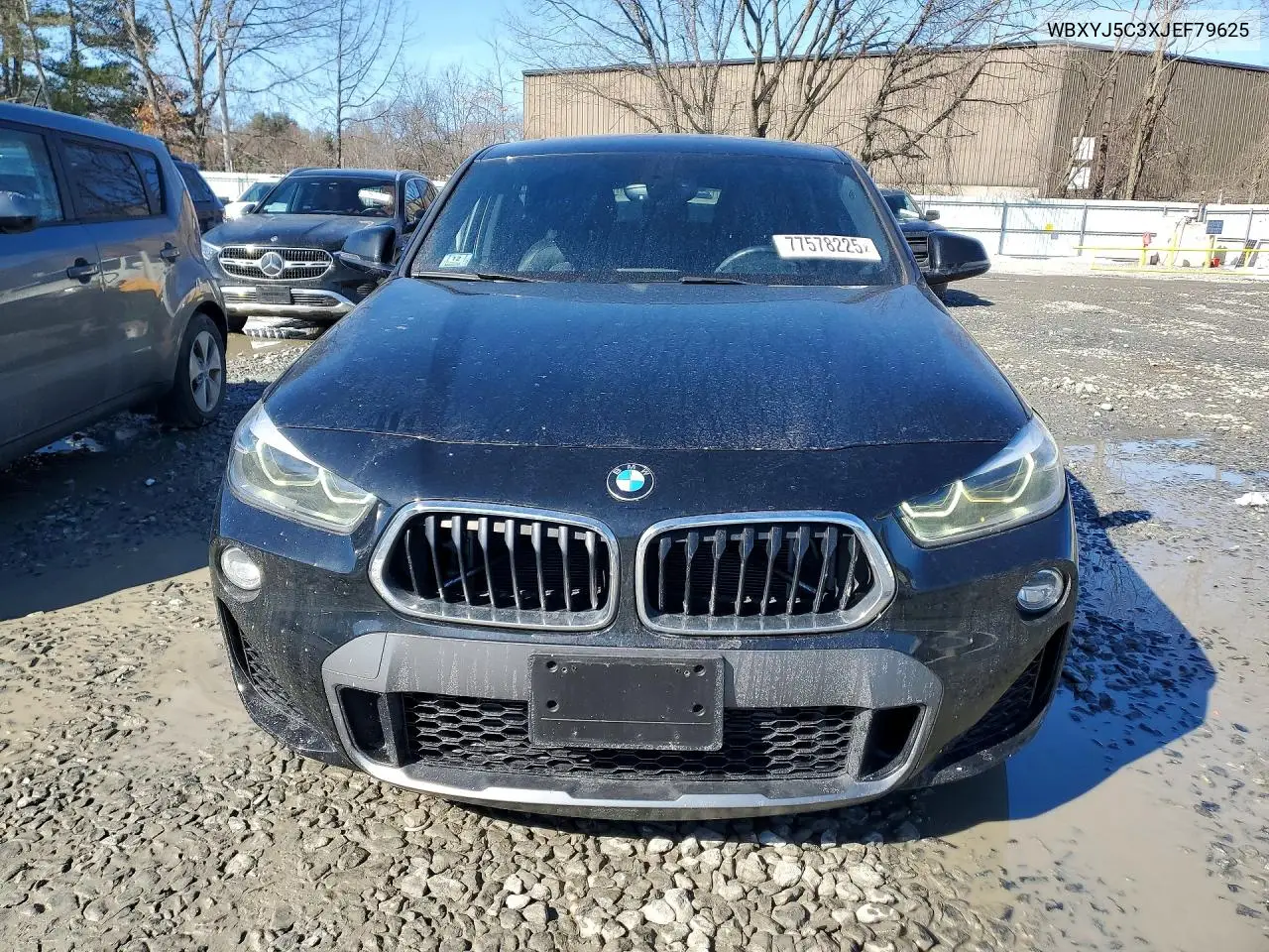 2018 BMW X2 xDrive28I VIN: WBXYJ5C3XJEF79625 Lot: 77578225