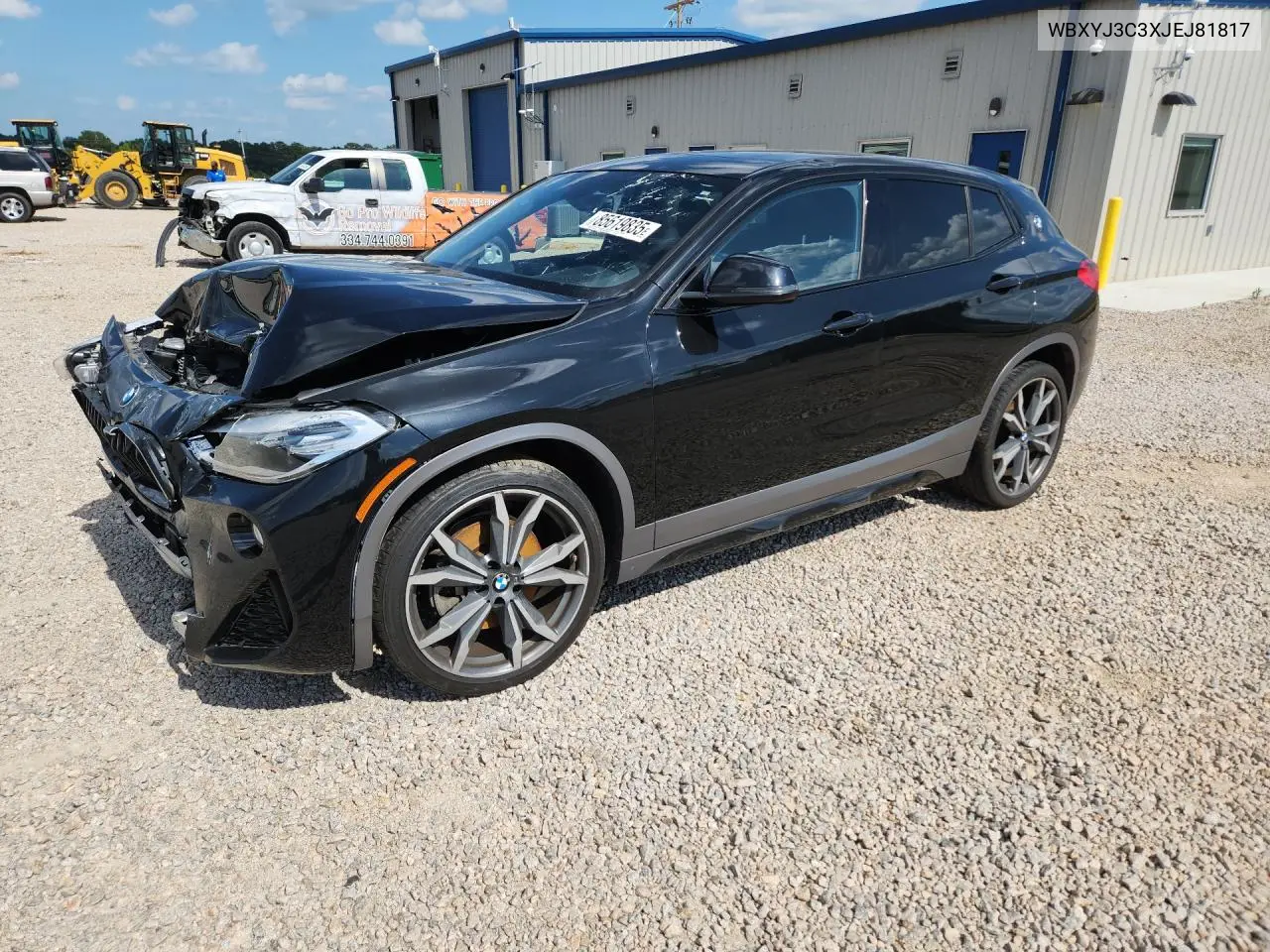 2018 BMW X2 Sdrive28I VIN: WBXYJ3C3XJEJ81817 Lot: 85619835