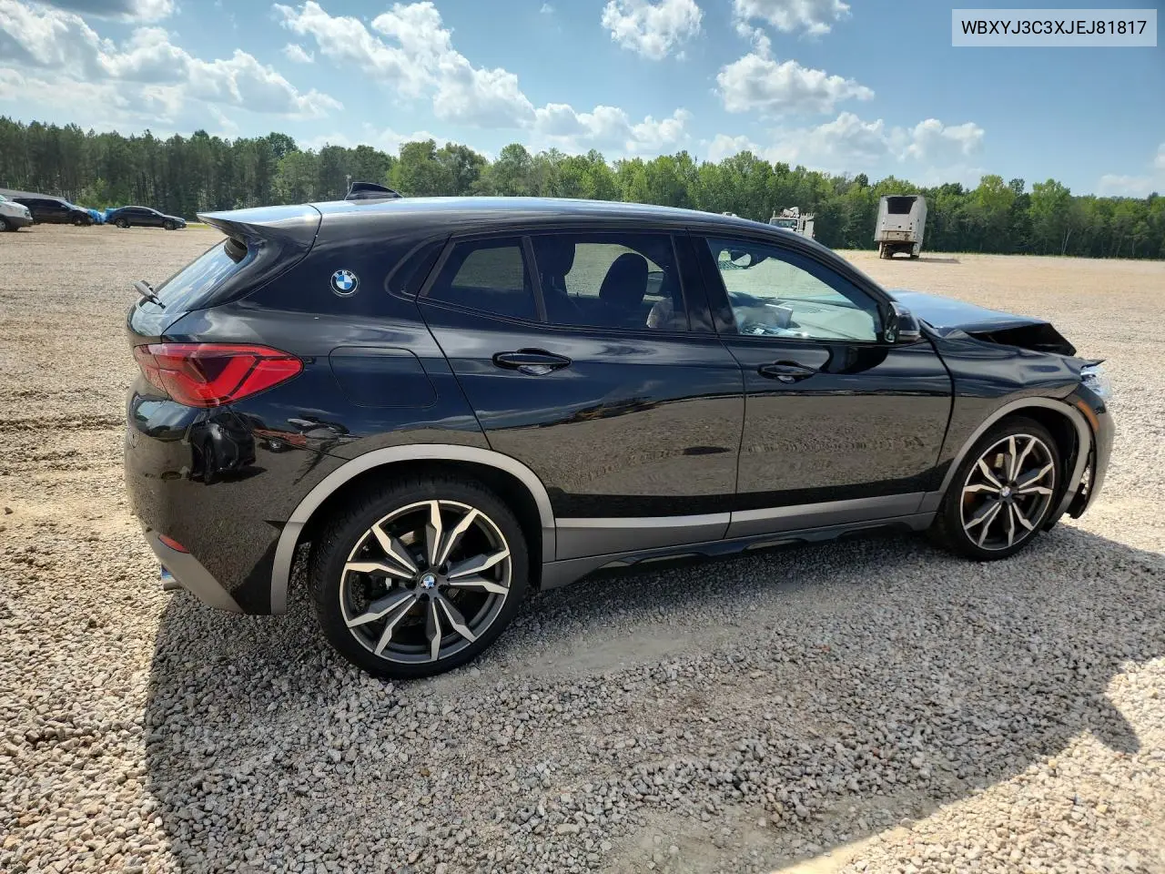 2018 BMW X2 Sdrive28I VIN: WBXYJ3C3XJEJ81817 Lot: 85619835