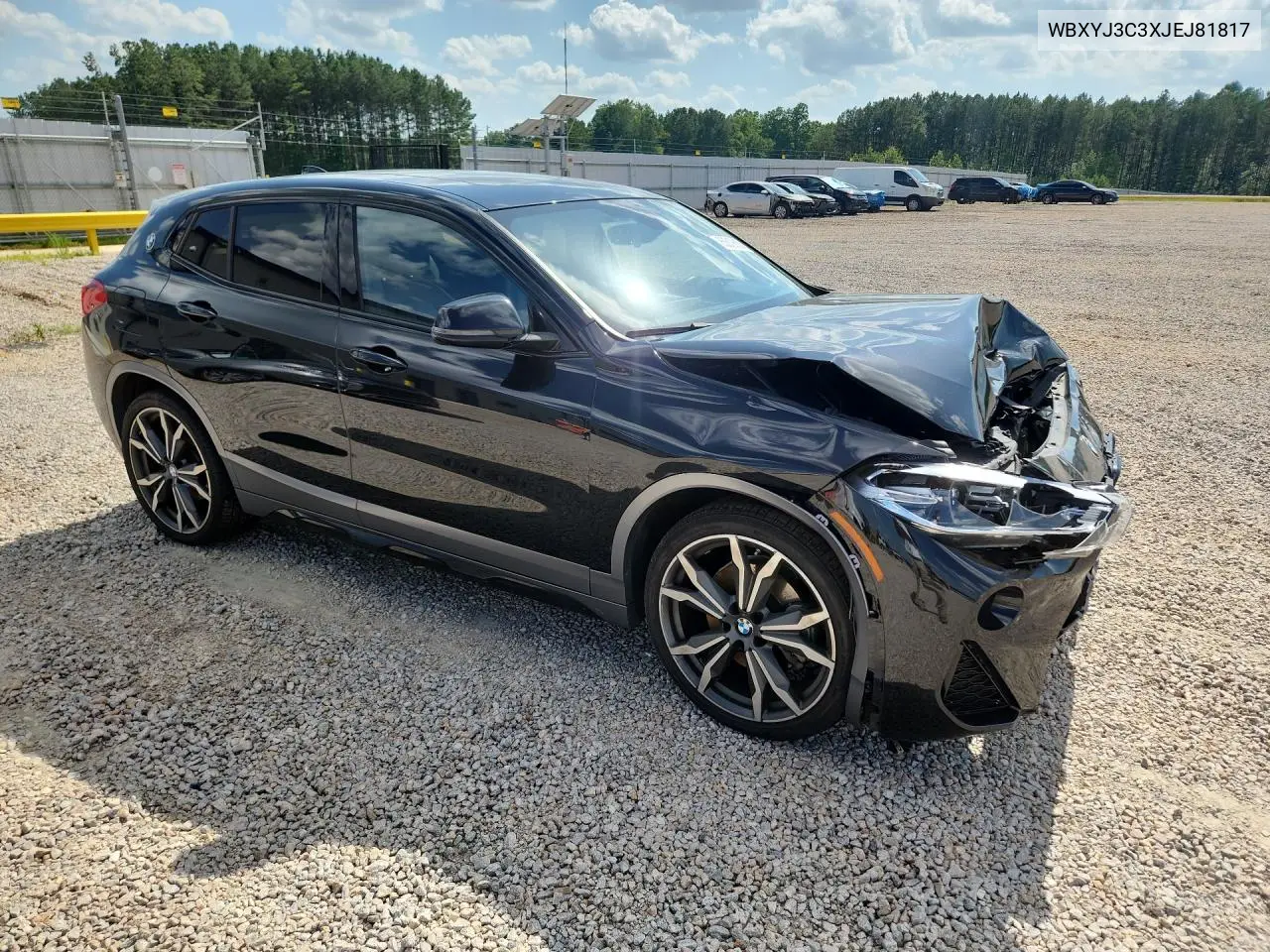2018 BMW X2 Sdrive28I VIN: WBXYJ3C3XJEJ81817 Lot: 85619835
