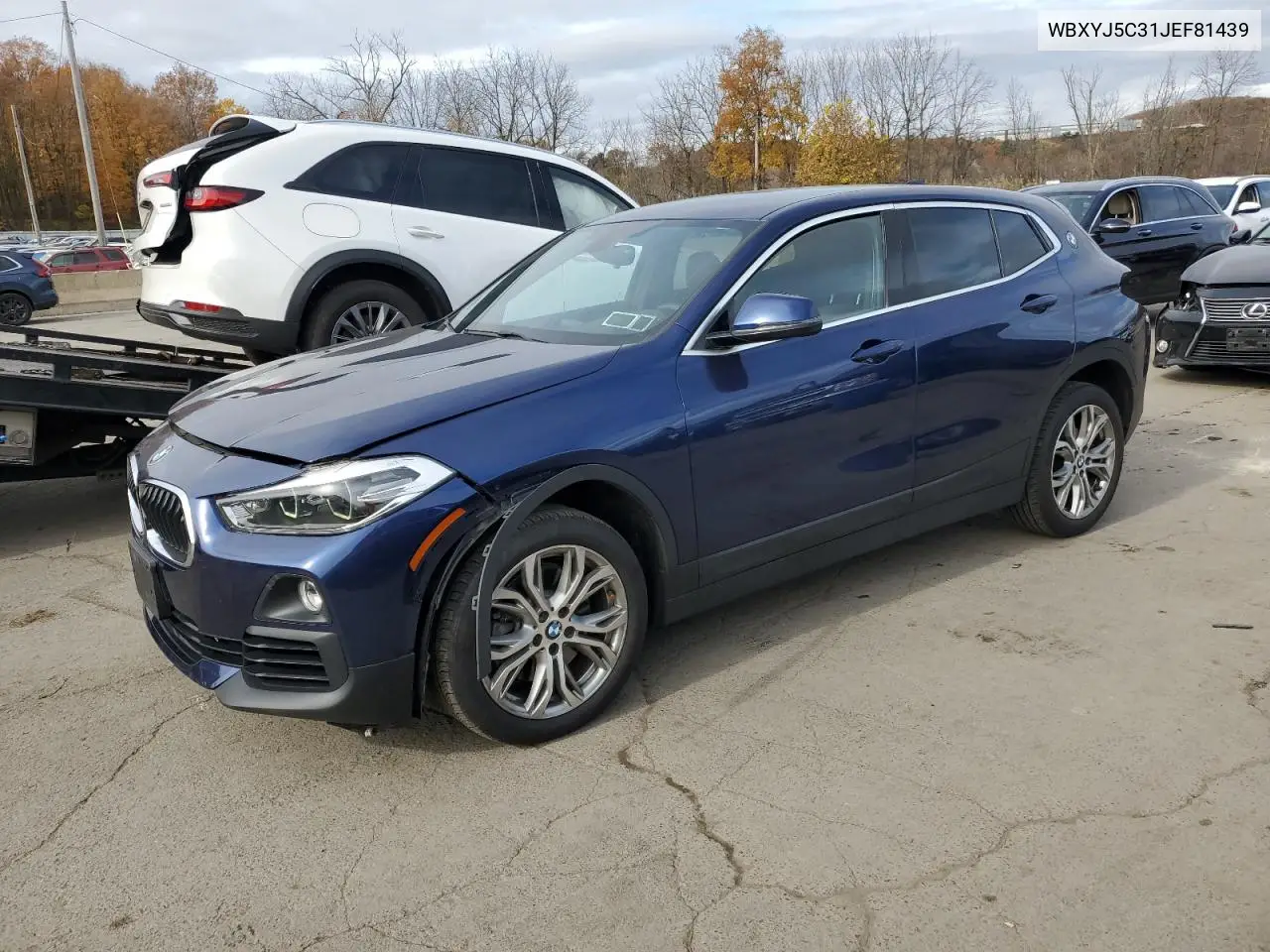 2018 BMW X2 xDrive28I VIN: WBXYJ5C31JEF81439 Lot: 89831925