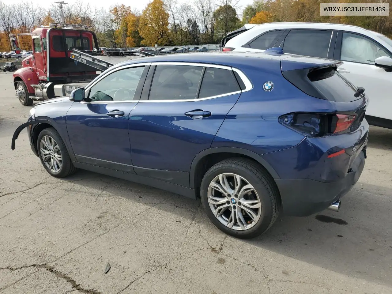 2018 BMW X2 xDrive28I VIN: WBXYJ5C31JEF81439 Lot: 89831925