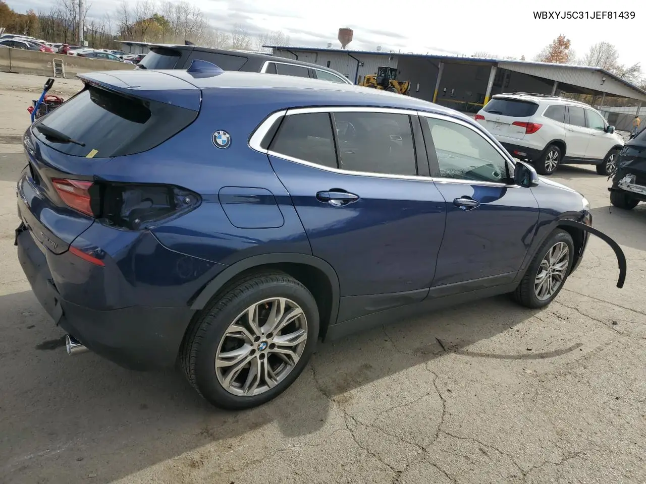 2018 BMW X2 xDrive28I VIN: WBXYJ5C31JEF81439 Lot: 89831925