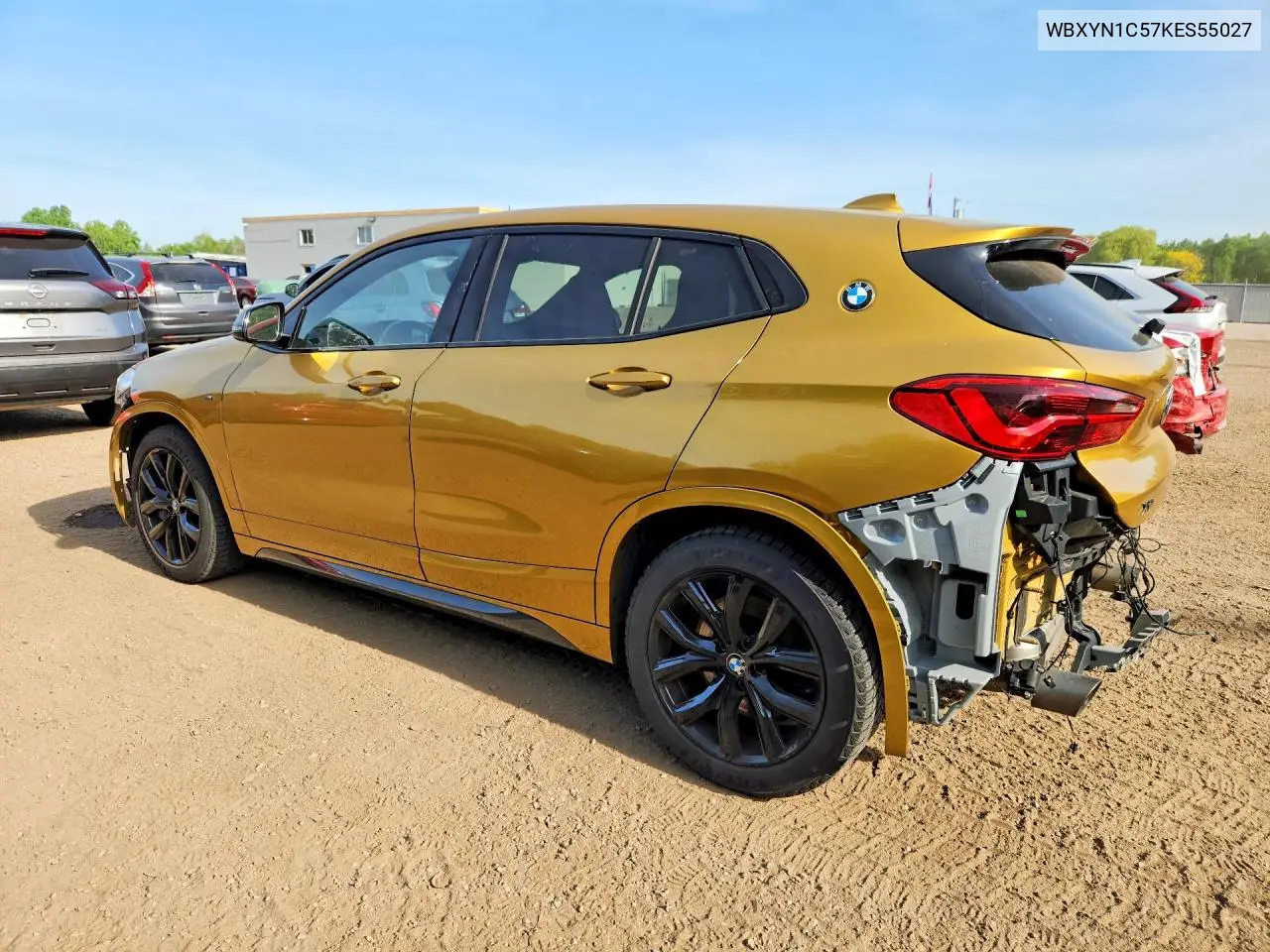 2019 BMW X2 M35I VIN: WBXYN1C57KES55027 Lot: 55869686