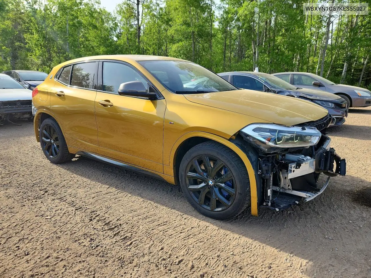 2019 BMW X2 M35I VIN: WBXYN1C57KES55027 Lot: 55869686