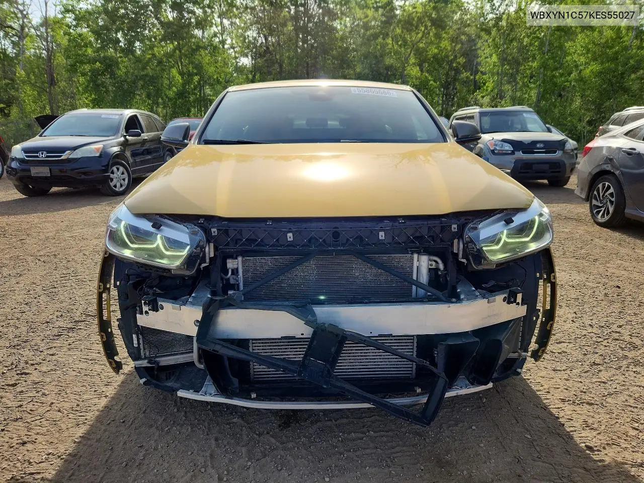 2019 BMW X2 M35I VIN: WBXYN1C57KES55027 Lot: 55869686