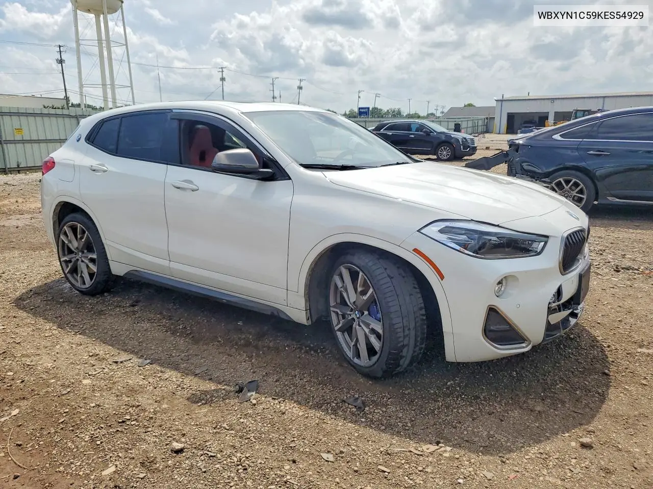 2019 BMW X2 M35I VIN: WBXYN1C59KES54929 Lot: 56512136