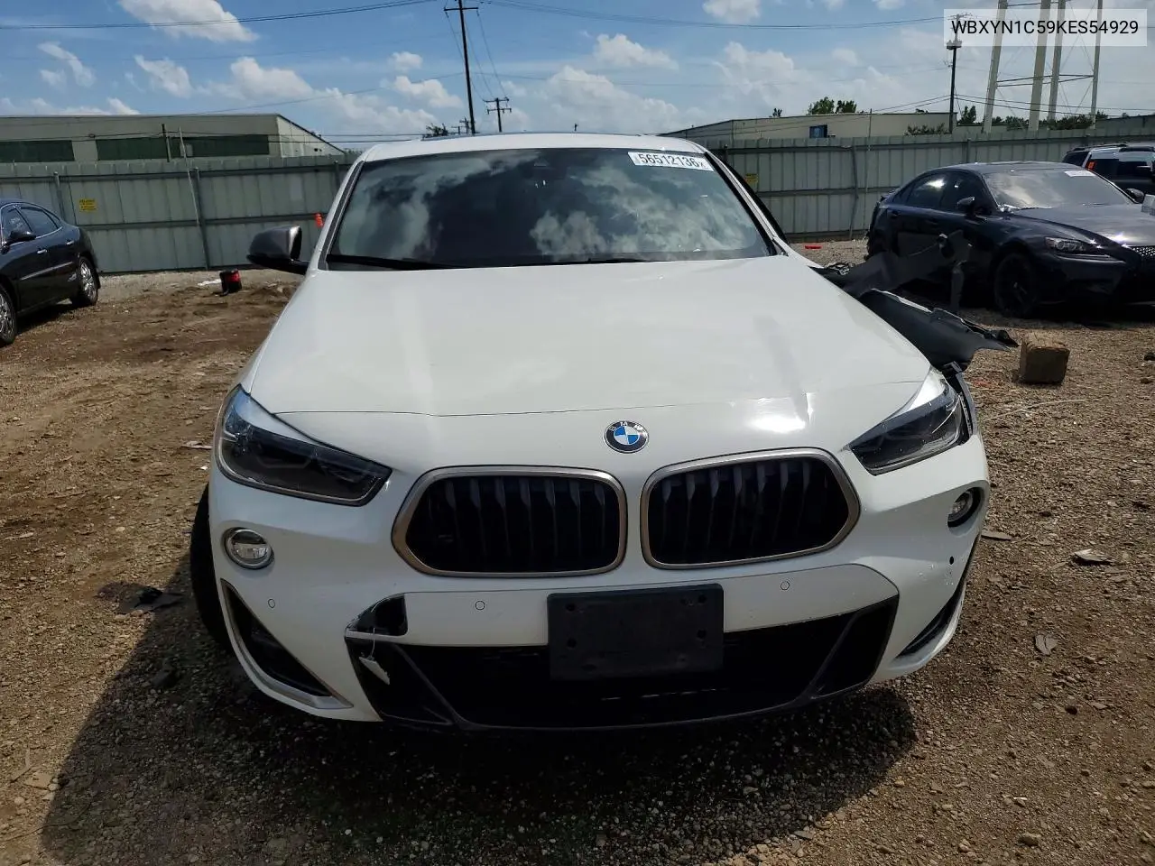 2019 BMW X2 M35I VIN: WBXYN1C59KES54929 Lot: 56512136