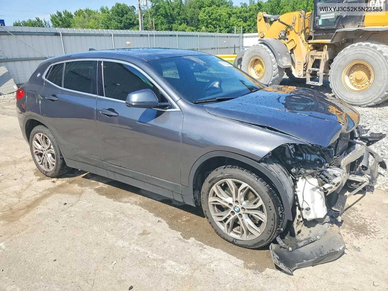 2019 BMW X2 Sdrive28I VIN: WBXYJ3C52K5N23585 Lot: 59596046
