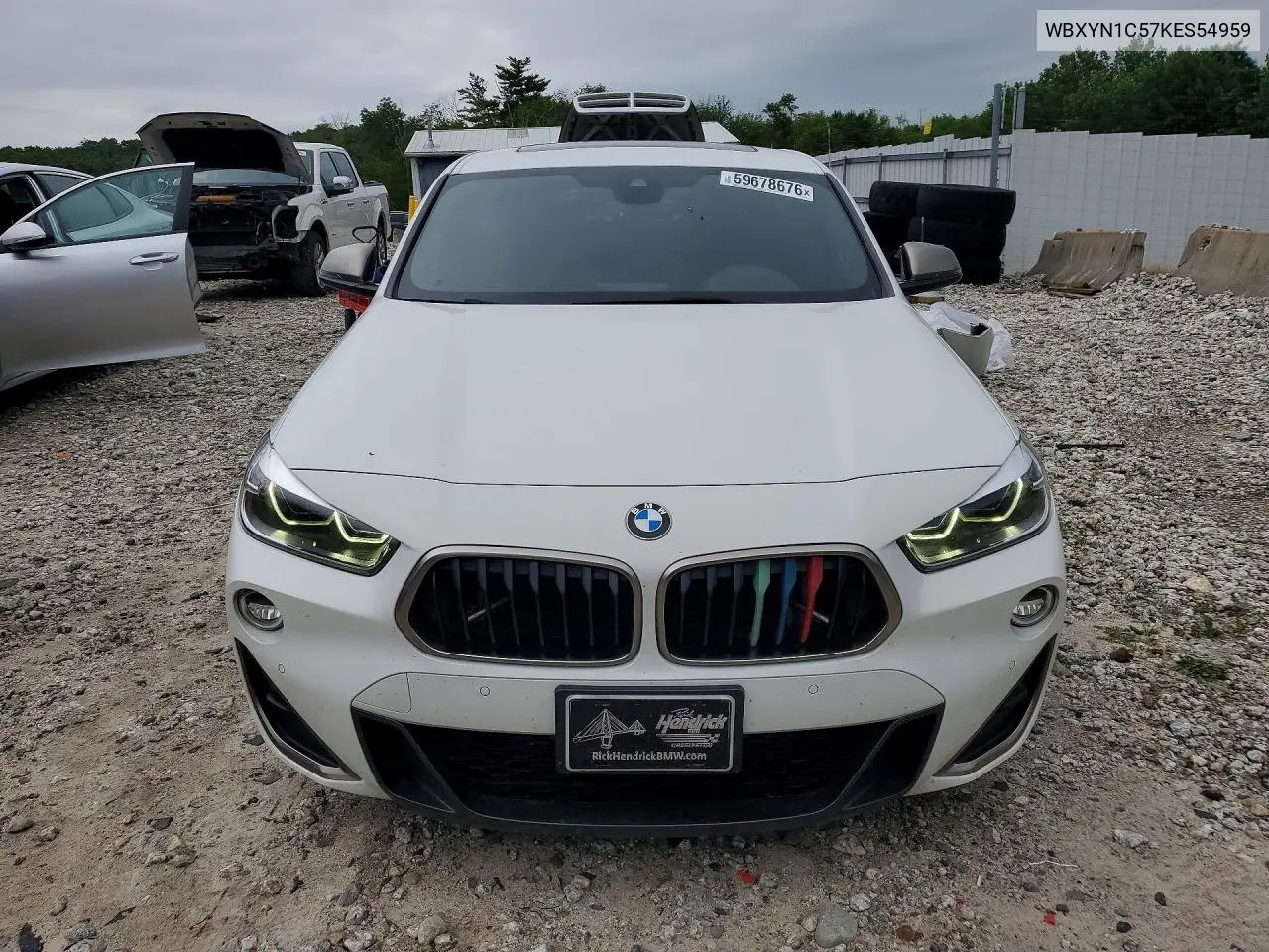 2019 BMW X2 M35I VIN: WBXYN1C57KES54959 Lot: 59678676