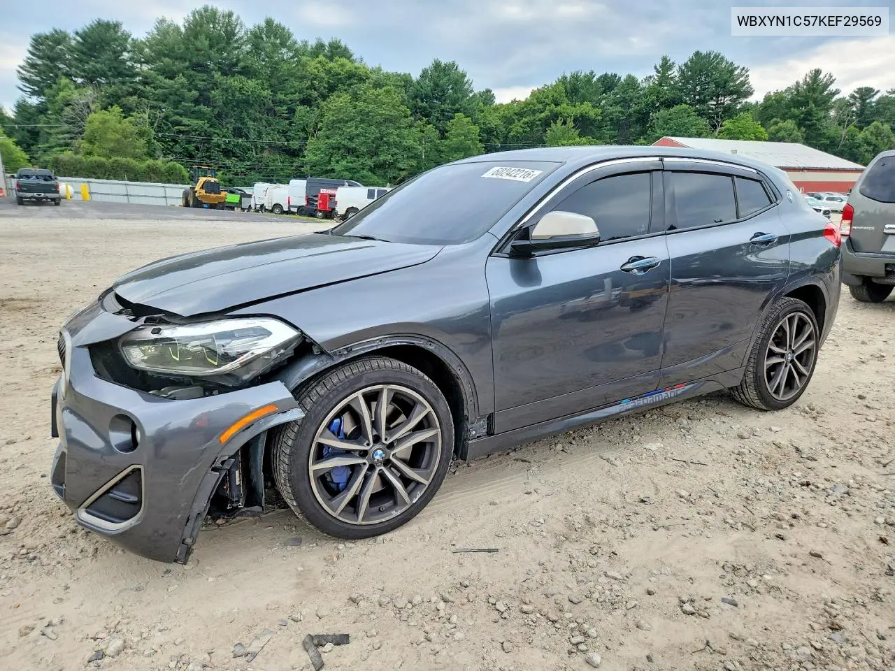 2019 BMW X2 M35I VIN: WBXYN1C57KEF29569 Lot: 60242216
