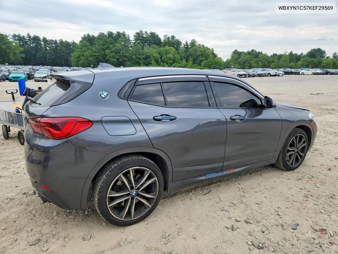 2019 BMW X2 M35I VIN: WBXYN1C57KEF29569 Lot: 60242216