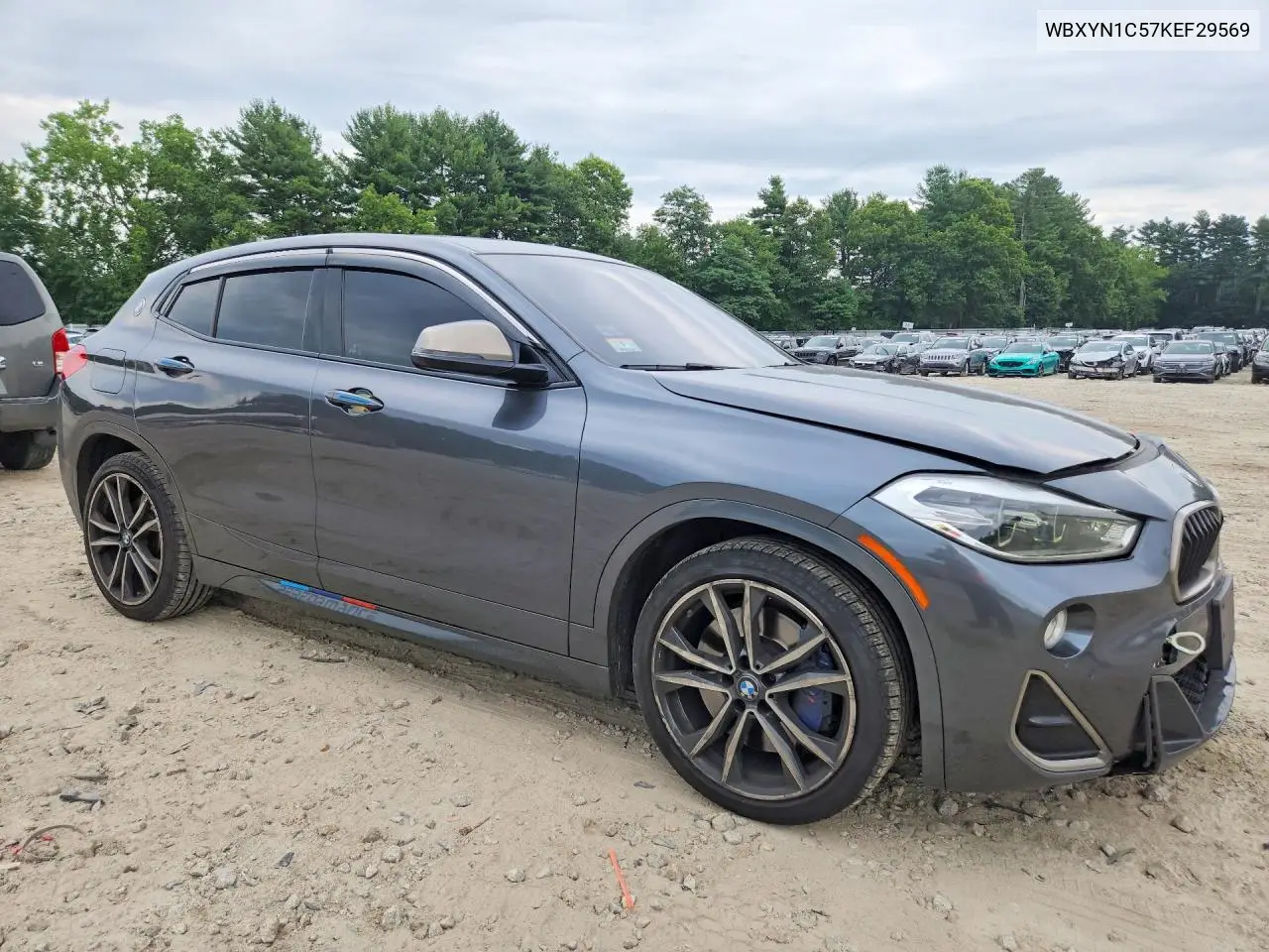 2019 BMW X2 M35I VIN: WBXYN1C57KEF29569 Lot: 60242216