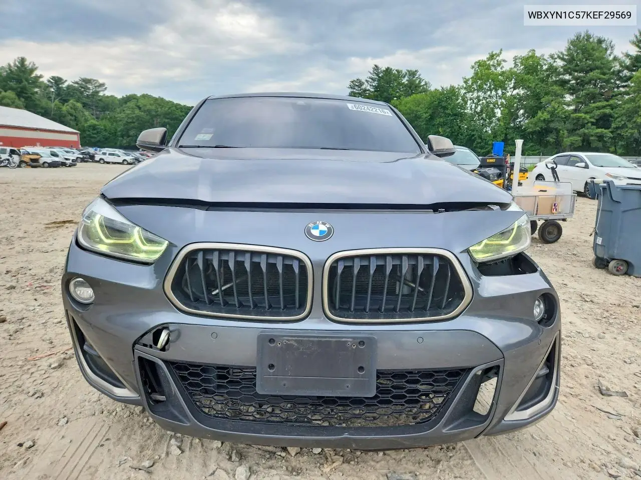 2019 BMW X2 M35I VIN: WBXYN1C57KEF29569 Lot: 60242216