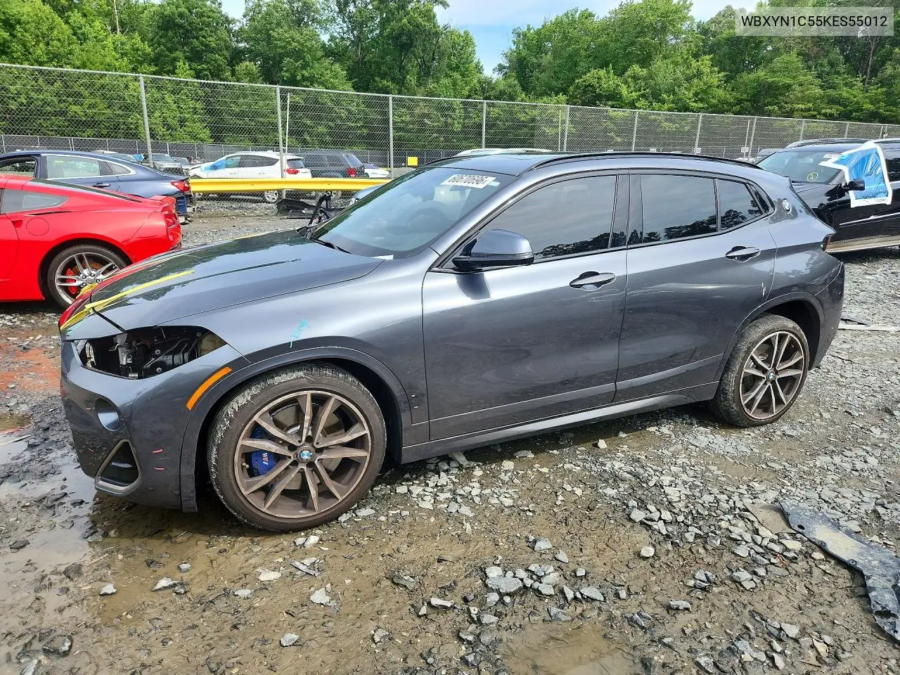 2019 BMW X2 M35I VIN: WBXYN1C55KES55012 Lot: 60670696