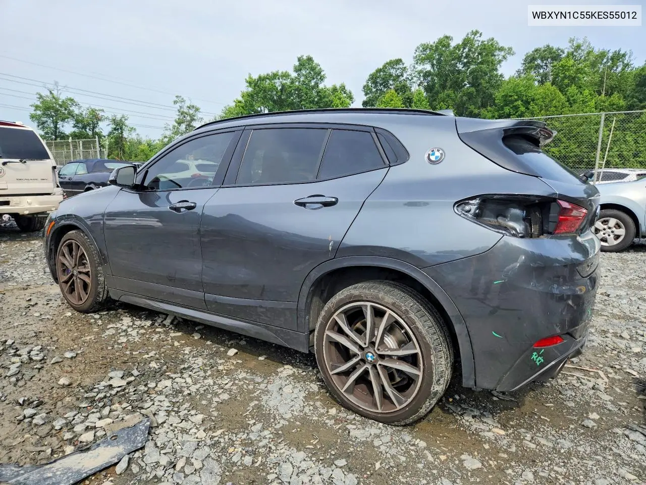 2019 BMW X2 M35I VIN: WBXYN1C55KES55012 Lot: 60670696
