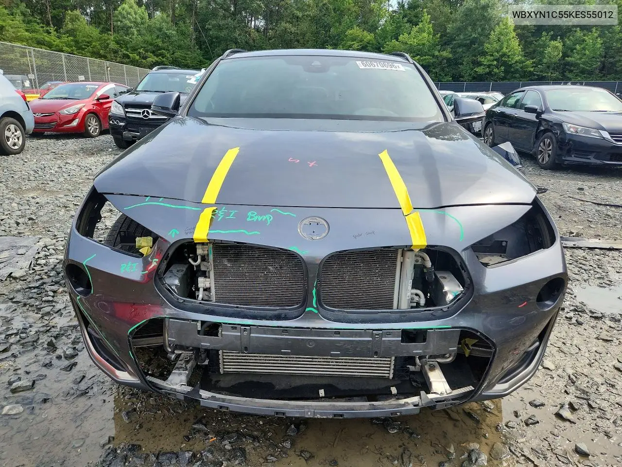 2019 BMW X2 M35I VIN: WBXYN1C55KES55012 Lot: 60670696