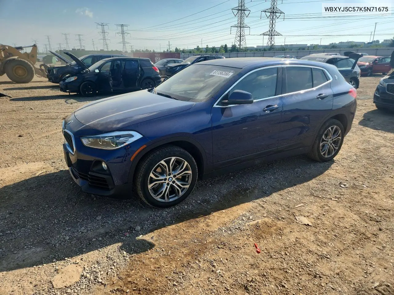 2019 BMW X2 xDrive28I VIN: WBXYJ5C57K5N71675 Lot: 61156356
