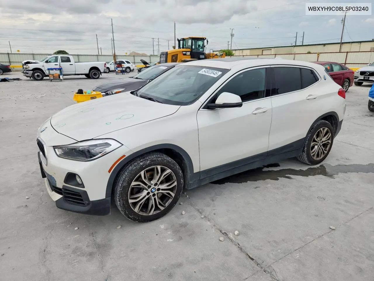 2020 BMW X2 Sdrive28I VIN: WBXYH9C08L5P03240 Lot: 54803646