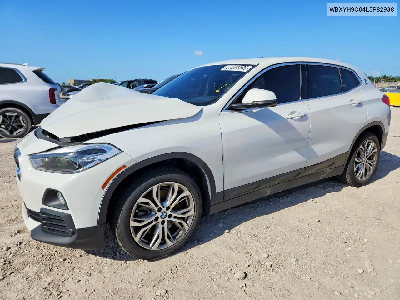 2020 BMW X2 Sdrive28I VIN: WBXYH9C04L5P82938 Lot: 57291506