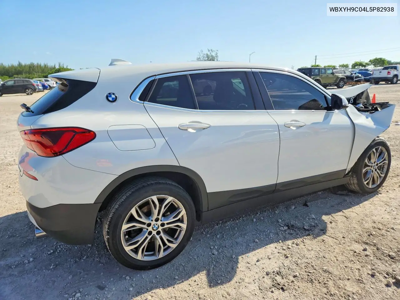 2020 BMW X2 Sdrive28I VIN: WBXYH9C04L5P82938 Lot: 57291506