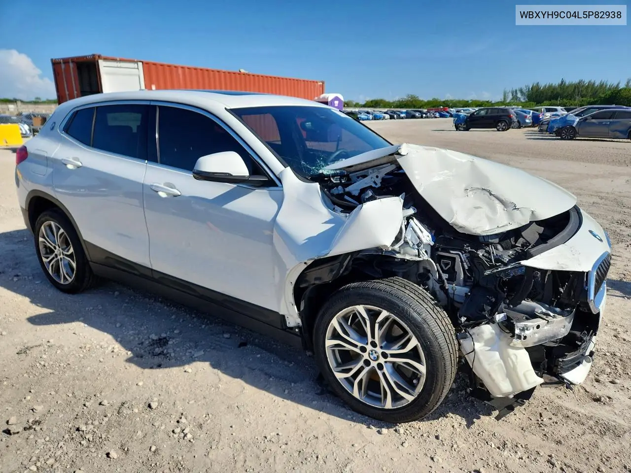2020 BMW X2 Sdrive28I VIN: WBXYH9C04L5P82938 Lot: 57291506