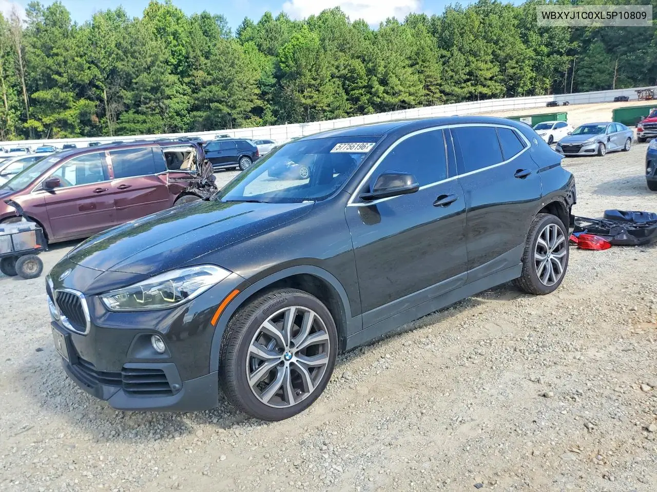 2020 BMW X2 xDrive28I VIN: WBXYJ1C0XL5P10809 Lot: 57756196