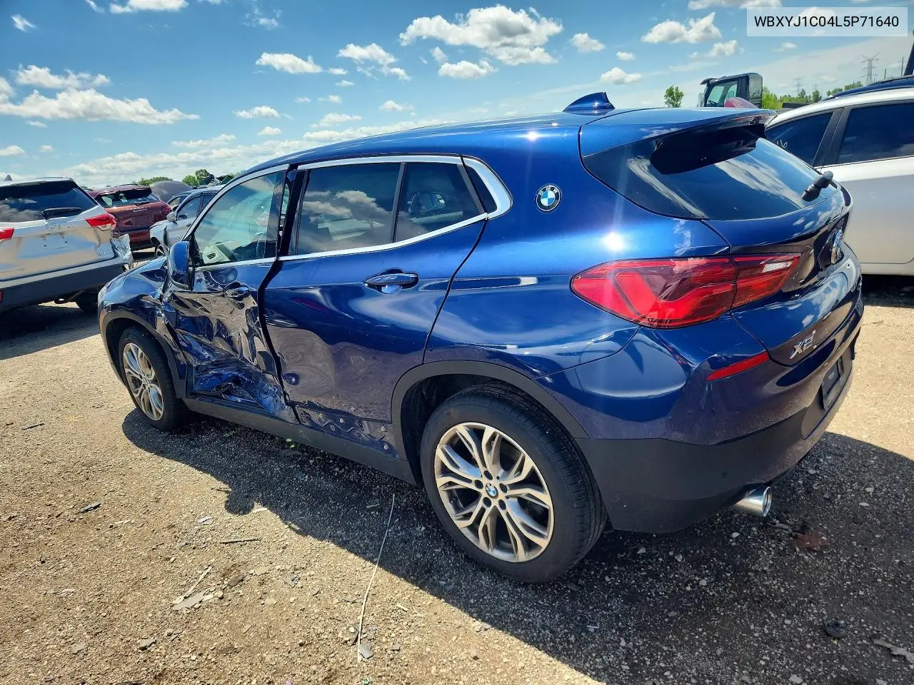 2020 BMW X2 xDrive28I VIN: WBXYJ1C04L5P71640 Lot: 58442356