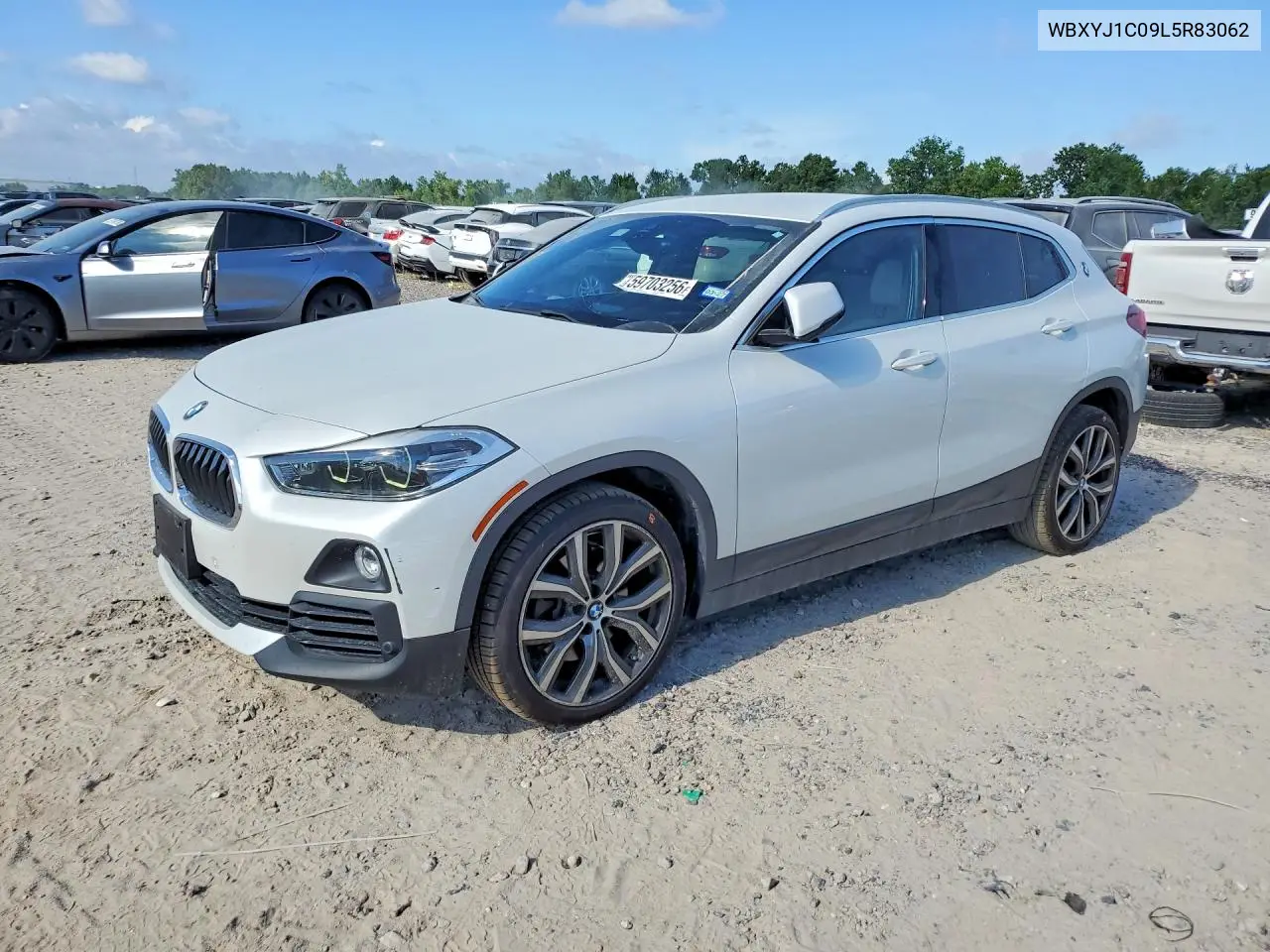 2020 BMW X2 xDrive28I VIN: WBXYJ1C09L5R83062 Lot: 59703256