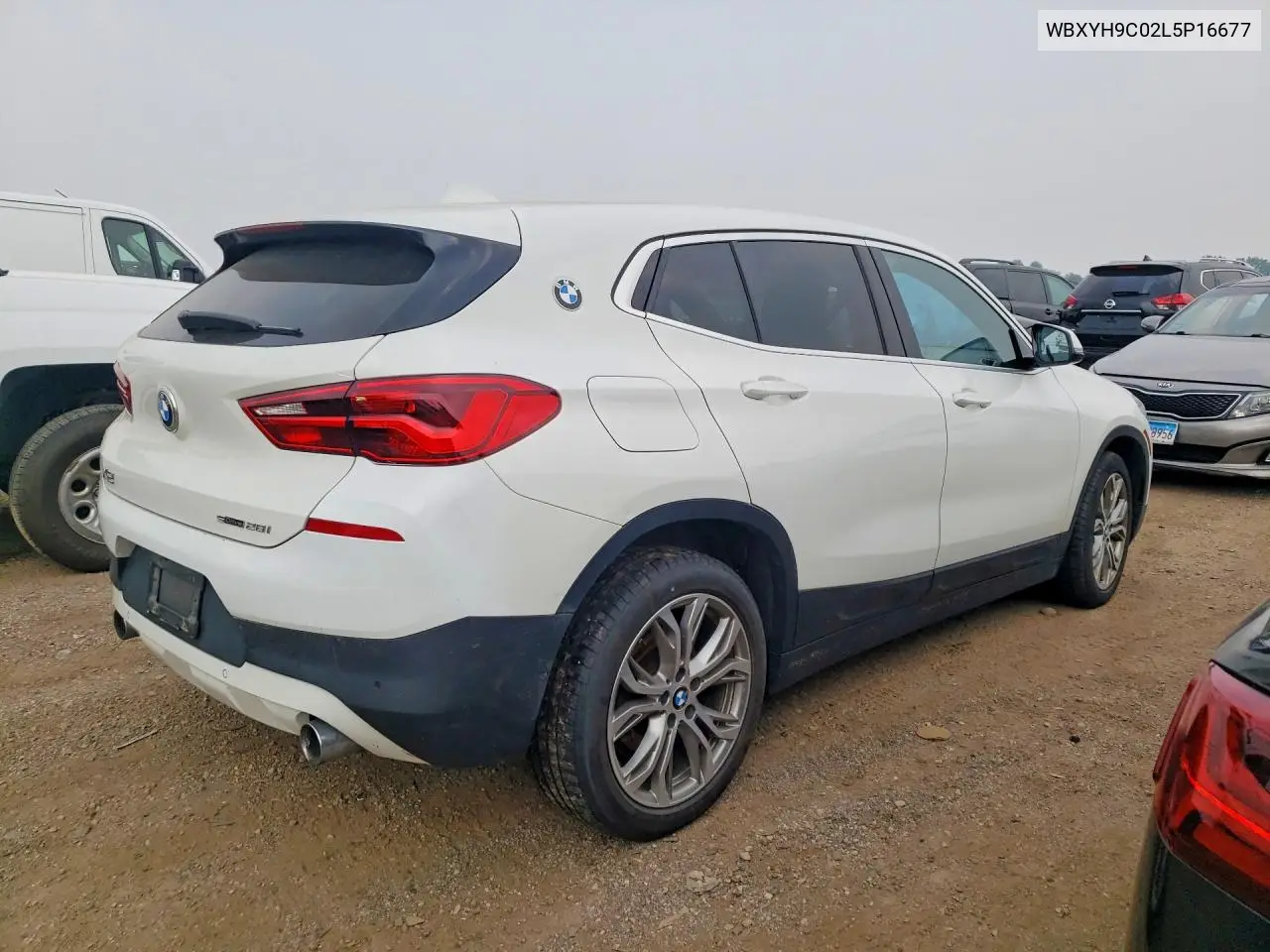 2020 BMW X2 Sdrive28I VIN: WBXYH9C02L5P16677 Lot: 61528106