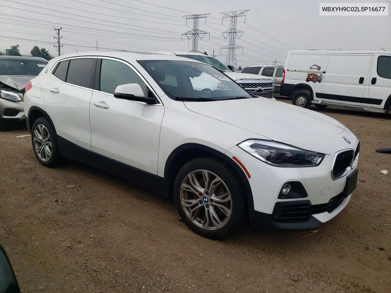 2020 BMW X2 Sdrive28I VIN: WBXYH9C02L5P16677 Lot: 61528106