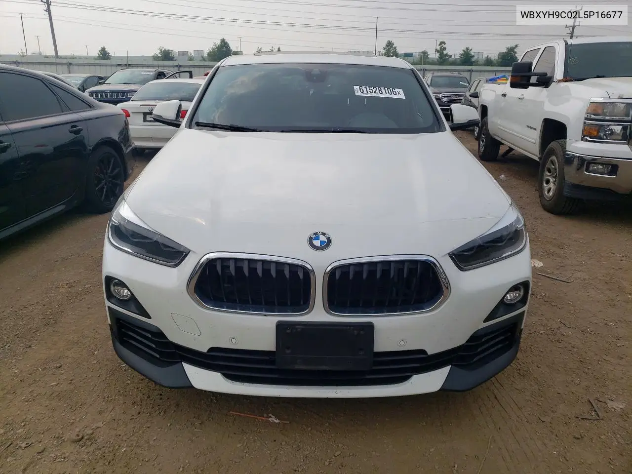 2020 BMW X2 Sdrive28I VIN: WBXYH9C02L5P16677 Lot: 61528106